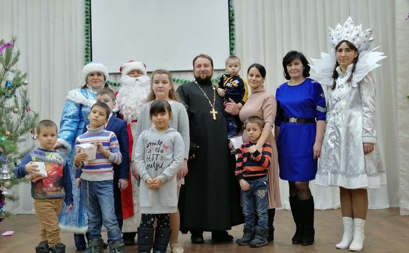 Рождественская елка в с. Никульевка Башмаковского района