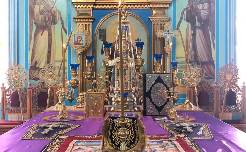 Епископ Митрофан совершил Литургию Преждеосвященных Даров в соборе г. Сердобска