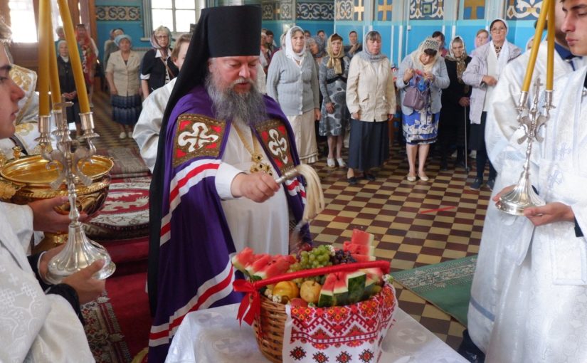 В праздник Преображения Господня епископ Митрофан возглавил Литургию в кафедральном соборе г. Сердобска