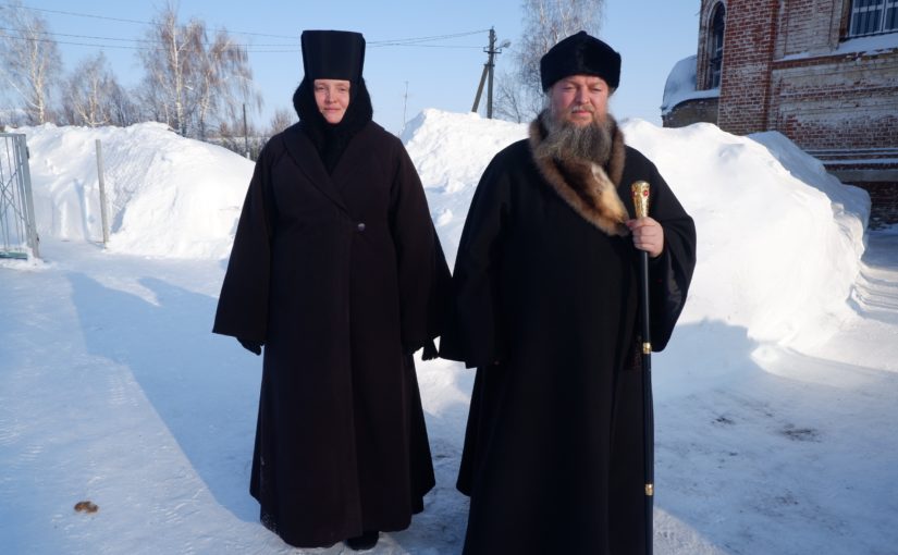 Епископ Митрофан совершил литургию в Вознесенском женском монастыре с. Пограничное