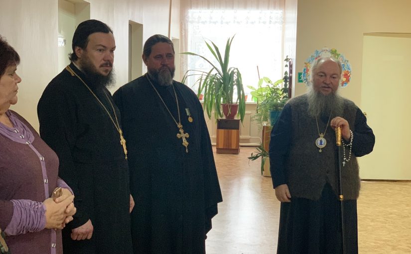 Епископ Сердобский и Спасский Митрофан посетил «Бековский пансионат ветеранов войны и труда»