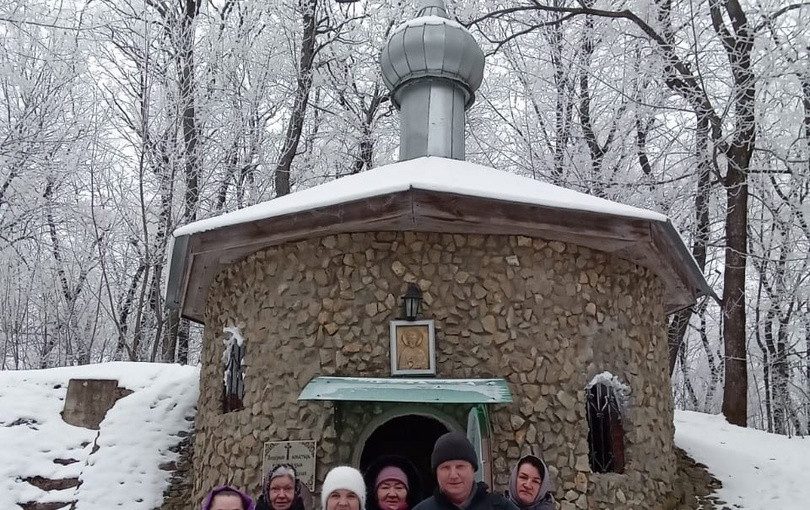 Паломники из Пензы посетили Мужской Сазанский Пещерный монастырь Казанской Алексиево-Сергиевской пустыни п.Сазанье Сердобского района