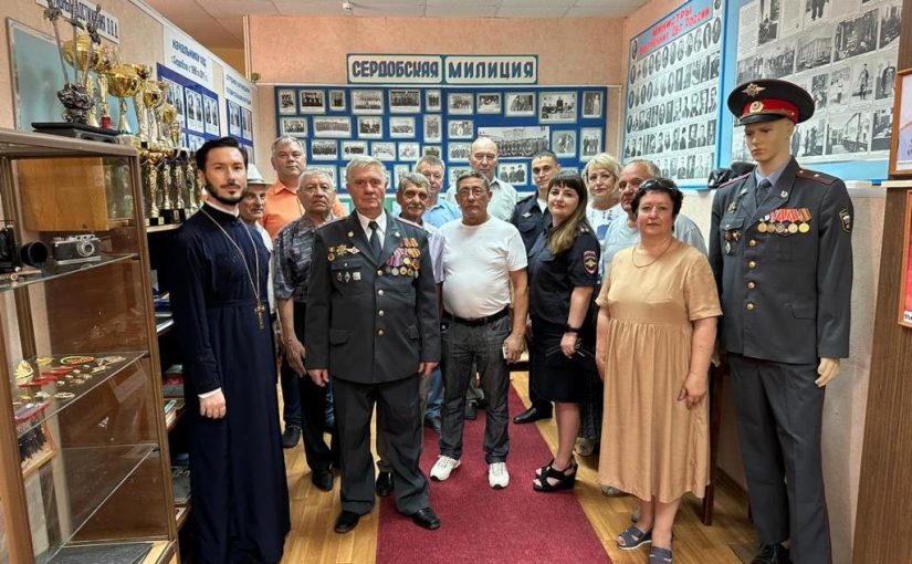 Иеромонах Вениамин (Гришинов) принял участие в церемонии открытия музея органов внутренних дел в г.Сердобске