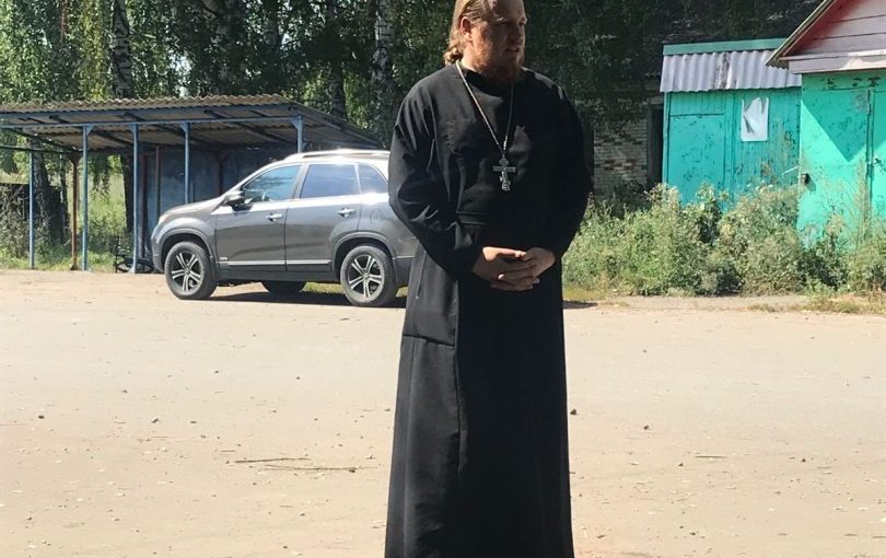 Иерей Святослав Бобко принял участие в праздновании Дня села Усердино Земетчинского района