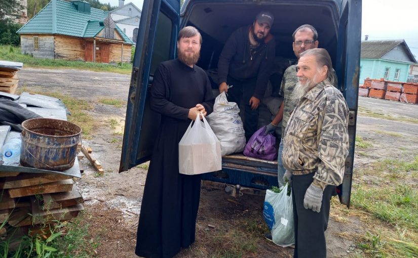 Урожай овощей доставлен в Епархиальный Тихвинский Керенский мужской монастырь с. Вадинск