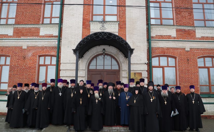 Состоялось ежегодное итоговое Епархиальное собрание духовенства Сердобской епархии