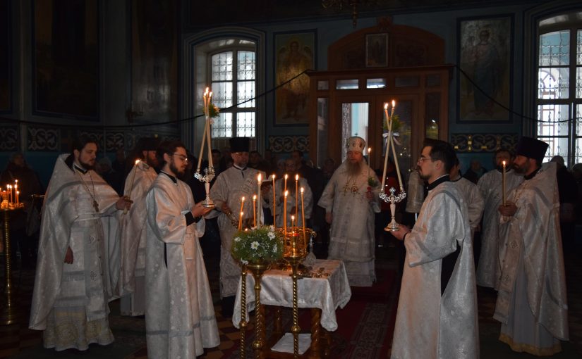 В праздник Крещения Господня епископ Митрофан совершил Литургию в кафедральном соборе  Архангела Михаила г.Сердобска