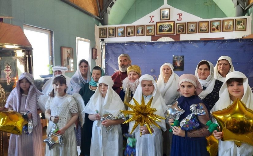 Прихожане Покровского собора г.Белинского показали рождественский спектакль «Пророчества на все времена»