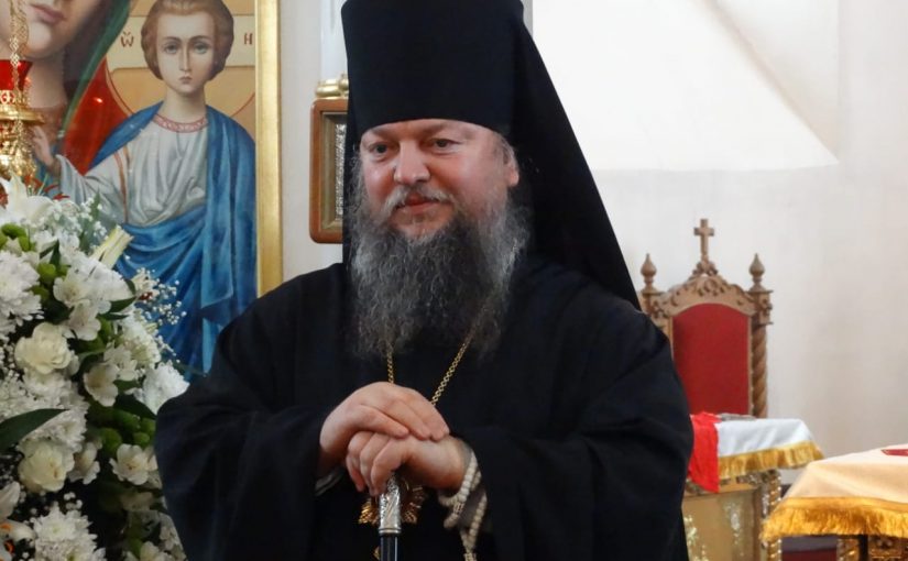 ПОЗДРАВЛЕНИЕ ЕПИСКОПУ СЕРДОБСКОМУ И СПАССКОМУ МИТРОФАНУ ОТ КЛИРА И ПАСТВЫ С ГОДОВЩИНОЙ МОНАШЕСКОГО ПОСТРИГА