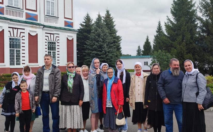 Паломничество в Троице-Сканов монастырь в селе Сканово Наровчатского района
