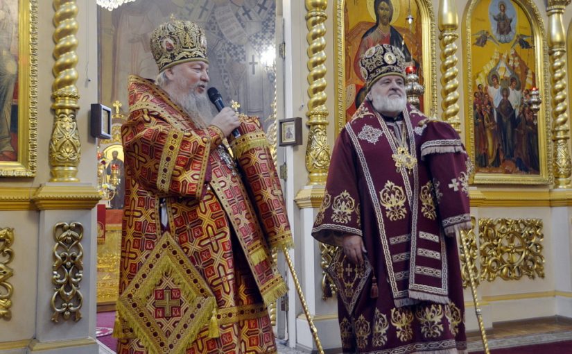 Епископ Митрофан принял участие в торжествах в честь тезоименитства епископа Кузнецкого и Никольского Назария