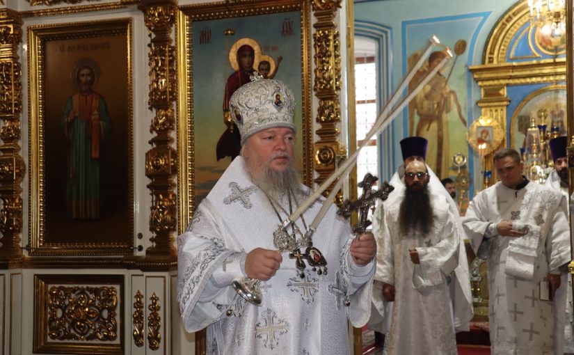 В Димитриевскую родительскую субботу епископ Митрофан совершил Литургию в кафедральном соборе Архангела Михаила г.Сердобска