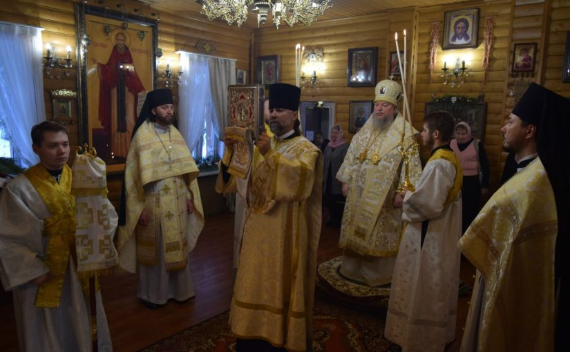 В день памяти Апостола, первомч. и архидиа́кона Стефана епископ Митрофан совершил Литургию в храме святого преподобного Сергия Радонежского г.Сердобска