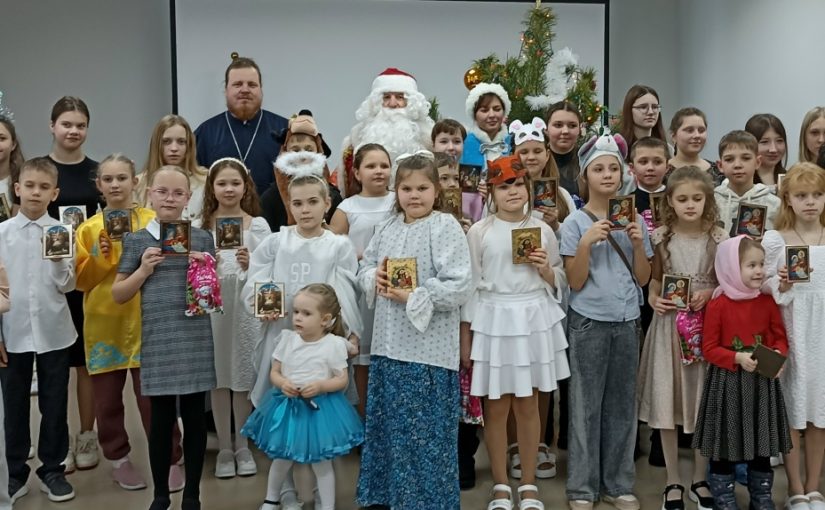 Рождественский спектакль в Духовно-просветительском центре при соборе Вознесения Господня г.Спасска